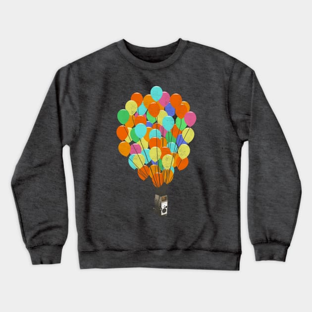 CAMERA BALLOONS Crewneck Sweatshirt by Showdeer